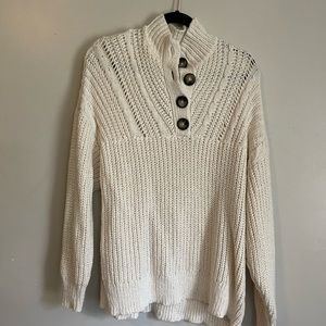 EUC aerie cable knit sweater